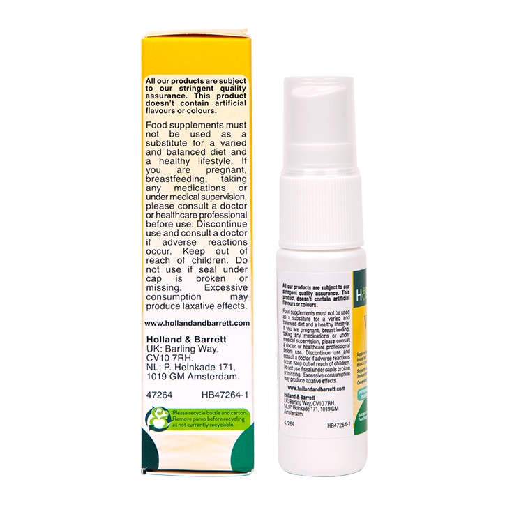 Holland & Barrett Vitamin D Spray 3000 I.U. 75ug 15ml